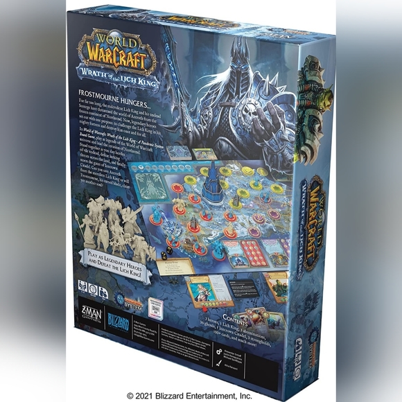 World of Warcraft - Wrath of the Lich King Board Game - Picture 2 of 7